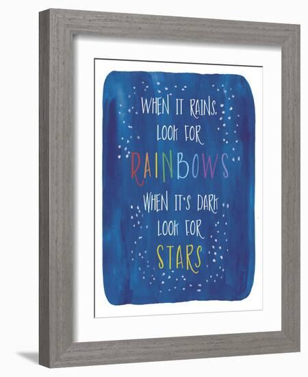 Rain-Stars-Erin Clark-Framed Giclee Print