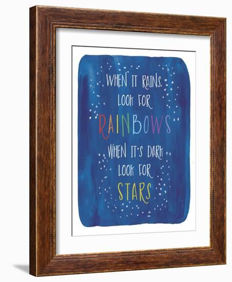 Rain-Stars-Erin Clark-Framed Giclee Print