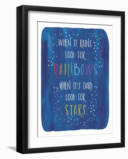 Rain-Stars-Erin Clark-Framed Giclee Print