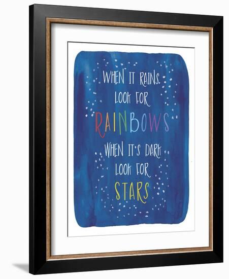 Rain-Stars-Erin Clark-Framed Giclee Print