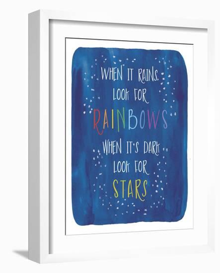 Rain-Stars-Erin Clark-Framed Giclee Print