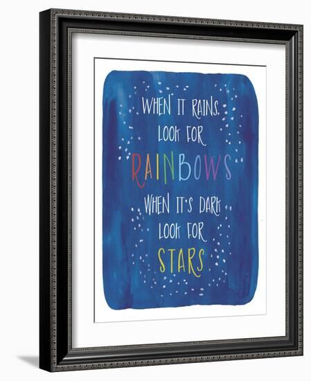 Rain-Stars-Erin Clark-Framed Giclee Print