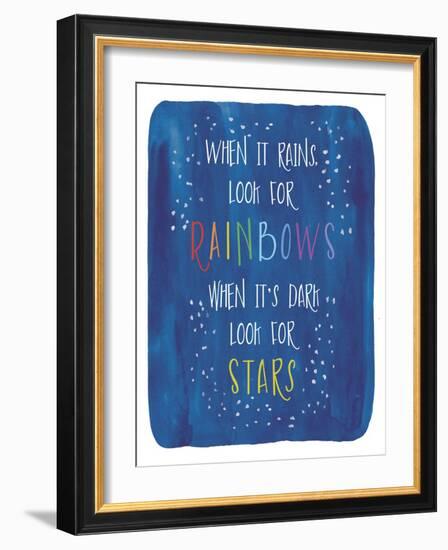 Rain-Stars-Erin Clark-Framed Giclee Print