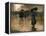 Rain Storm, Union Square, 1890-Childe Hassam-Framed Premier Image Canvas