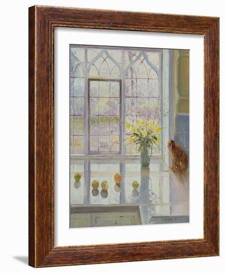 Rain Watching-Timothy Easton-Framed Giclee Print