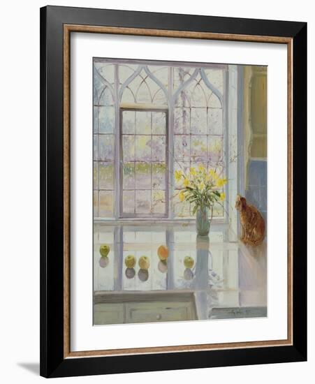 Rain Watching-Timothy Easton-Framed Giclee Print