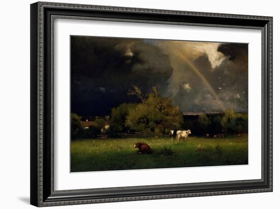 Rainbow, 1878-1879-George Inness-Framed Giclee Print