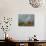 Rainbow and Monks with Praying Flags, Phobjikha Valley, Gangtey Village, Bhutan-Keren Su-Photographic Print displayed on a wall