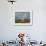 Rainbow and Monks with Praying Flags, Phobjikha Valley, Gangtey Village, Bhutan-Keren Su-Framed Photographic Print displayed on a wall