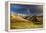 Rainbow at Sunset over Hellgate Canyon in Missoula, Montana-James White-Framed Premier Image Canvas