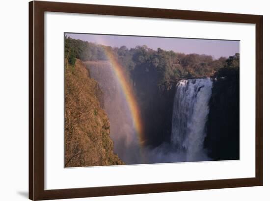 Rainbow at Victoria Falls-DLILLC-Framed Photographic Print