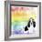 Rainbow Basset Hound-Tammy Kushnir-Framed Giclee Print