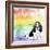 Rainbow Basset Hound-Tammy Kushnir-Framed Giclee Print