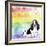 Rainbow Basset Hound-Tammy Kushnir-Framed Giclee Print