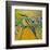 Rainbow Bee Eater-null-Framed Art Print