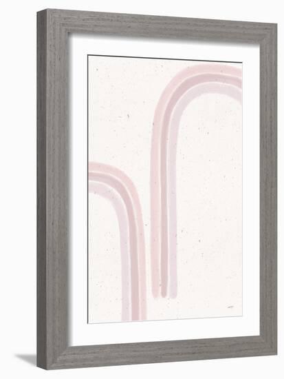 Rainbow Blush II-Leah York-Framed Art Print