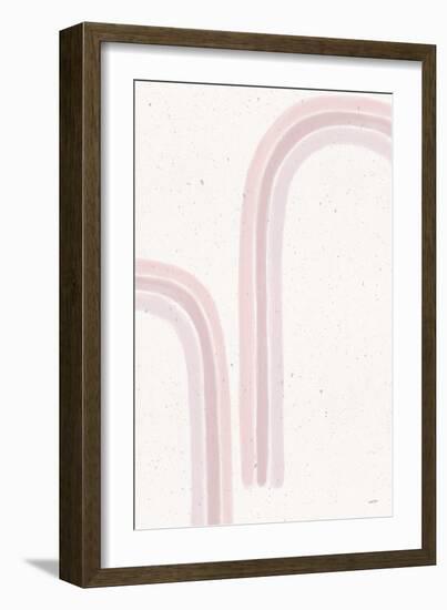Rainbow Blush II-Leah York-Framed Art Print