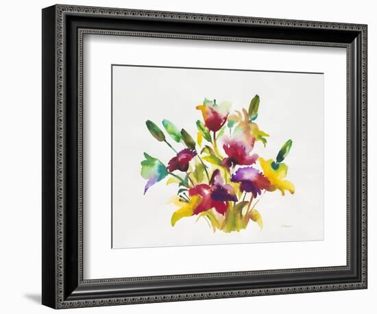 Rainbow Bouquet 2-Paulo Romero-Framed Art Print