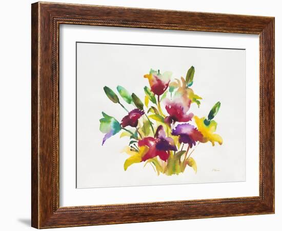 Rainbow Bouquet 2-Paulo Romero-Framed Art Print