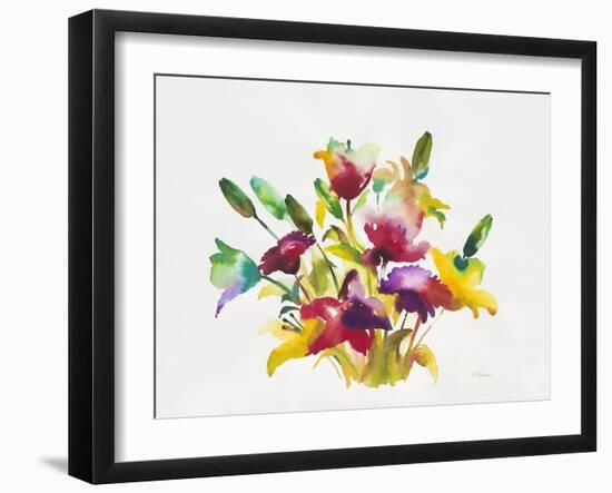 Rainbow Bouquet 2-Paulo Romero-Framed Art Print
