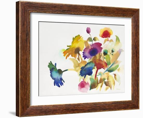 Rainbow Bouquet 5-Paulo Romero-Framed Art Print
