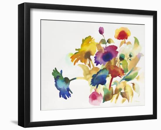 Rainbow Bouquet 5-Paulo Romero-Framed Art Print