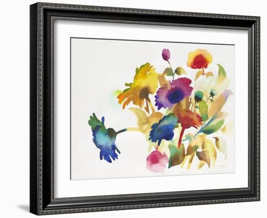 Rainbow Bouquet 5-Paulo Romero-Framed Art Print