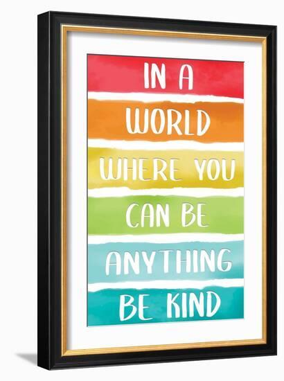 Rainbow Brave 6-Kimberly Allen-Framed Art Print