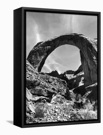 Rainbow Bridge National Monument-J^ R^ Eyerman-Framed Premier Image Canvas