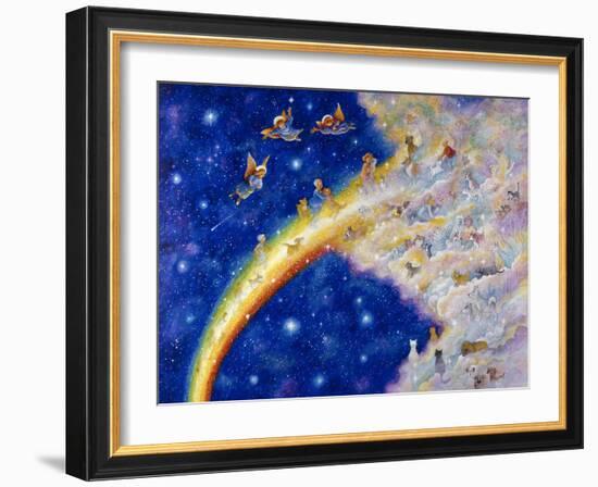 Rainbow Bridge-Bill Bell-Framed Giclee Print