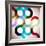 Rainbow Circles-VolsKinvols-Framed Art Print