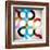 Rainbow Circles-VolsKinvols-Framed Art Print