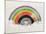 Rainbow Classic-Florent Bodart-Mounted Art Print