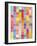 Rainbow Color Block 1-Beverly Dyer-Framed Art Print