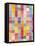 Rainbow Color Block 2-Beverly Dyer-Framed Stretched Canvas