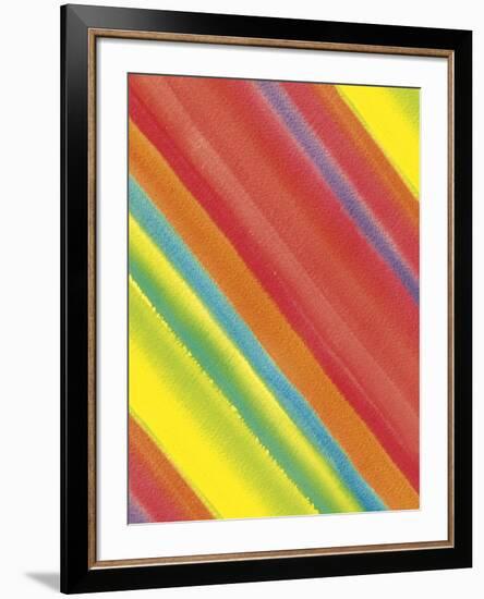 Rainbow Colors-Maria Trad-Framed Premium Giclee Print