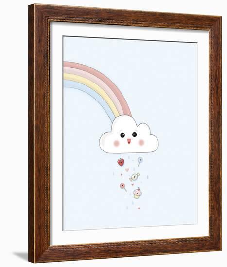 Rainbow Cutie-Clara Wells-Framed Giclee Print