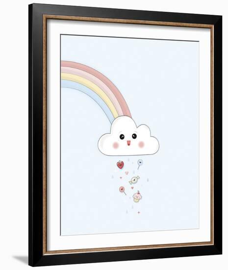 Rainbow Cutie-Clara Wells-Framed Giclee Print