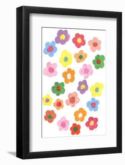 Rainbow Daisies-Ania Zwara-Framed Photographic Print