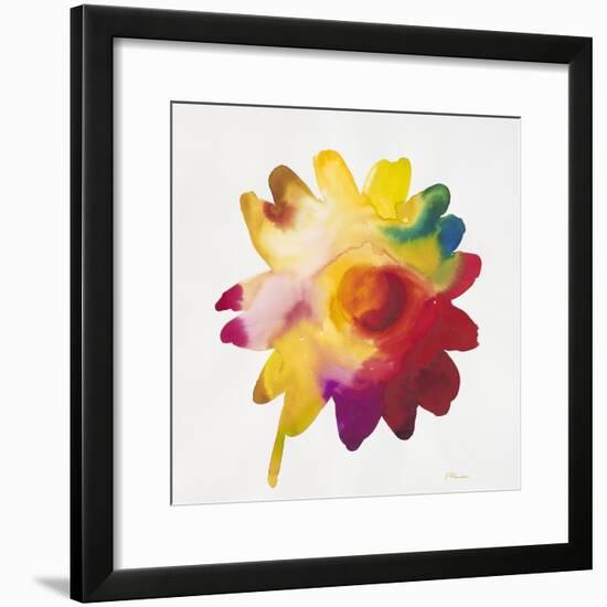 Rainbow Daisy 1-Paulo Romero-Framed Art Print