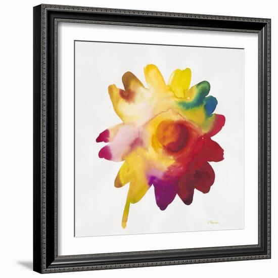 Rainbow Daisy 1-Paulo Romero-Framed Art Print