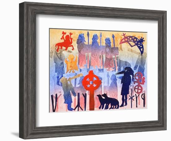 Rainbow Days, 2000-Gloria Wallington-Framed Giclee Print