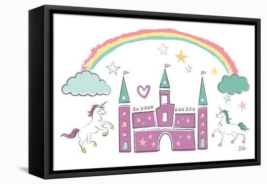 Rainbow Dream IV-Melissa Averinos-Framed Stretched Canvas