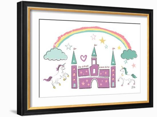 Rainbow Dream IV-Melissa Averinos-Framed Art Print