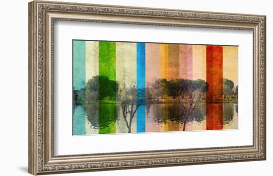 Rainbow Dreams-null-Framed Art Print