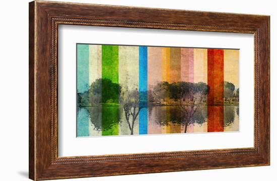 Rainbow Dreams-null-Framed Art Print