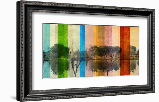 Rainbow Dreams-null-Framed Art Print