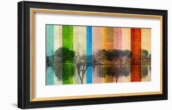 Rainbow Dreams-null-Framed Art Print