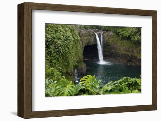 Rainbow Falls, Big Island, Hawaii-Gayle Harper-Framed Photographic Print