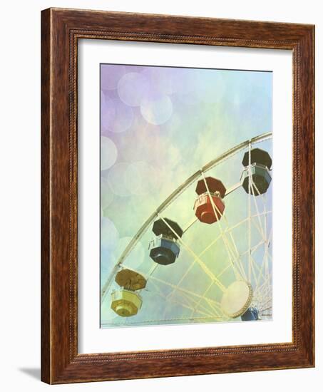 Rainbow Ferris Wheel II-Sylvia Coomes-Framed Photographic Print